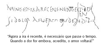 Um dos grafites em Pomp�ia